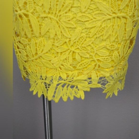 LuLu’s Right Sheer, Right Now Lace Bodycon Dress M - Picture 11 of 16